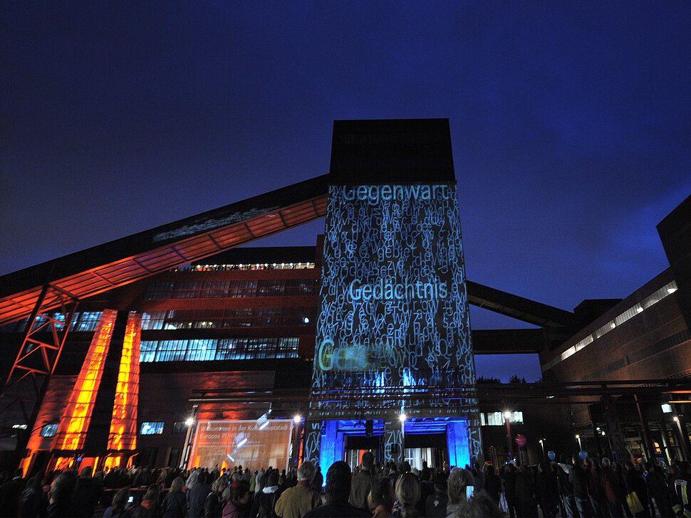 Extraschicht 2010 auf dem Welterbe Zollverein am 19. Juni 2010.